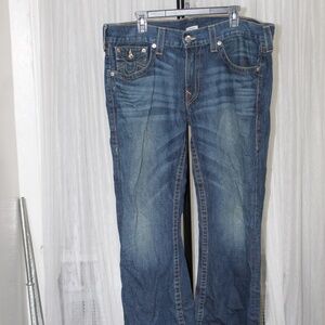 True Religion Billy Bootcut  Denim.  Sz 38